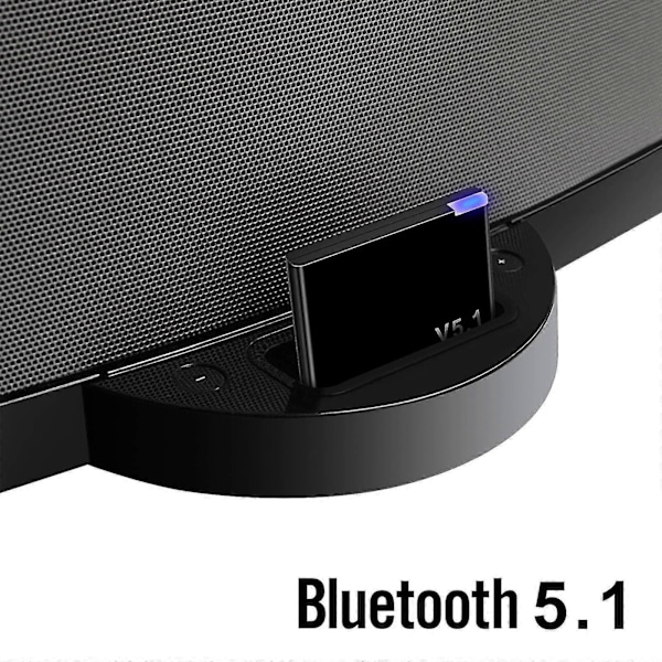 I-WAVE 30 Pin Bluetooth 5.1 Audio Receiver Musik Mini Trådløs Adapter kompatibel med 30Pin Jack Analog Højttaler