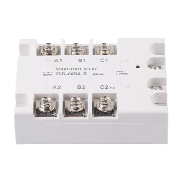 3-faset solid state relæ forbedret styremodulbelastning til automatisk styring 480VAC (TSR60DAR uden radiator)