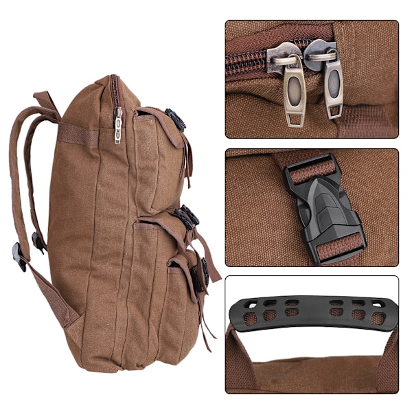 4K Canvas kaffe ritbräda Multi Sketchpad Art Bag