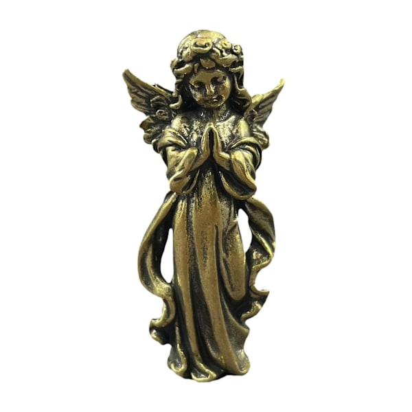 Engel Skrivebords Ornament Vintage Design Engel Skulptur til Soveværelse Bord Hjem--
