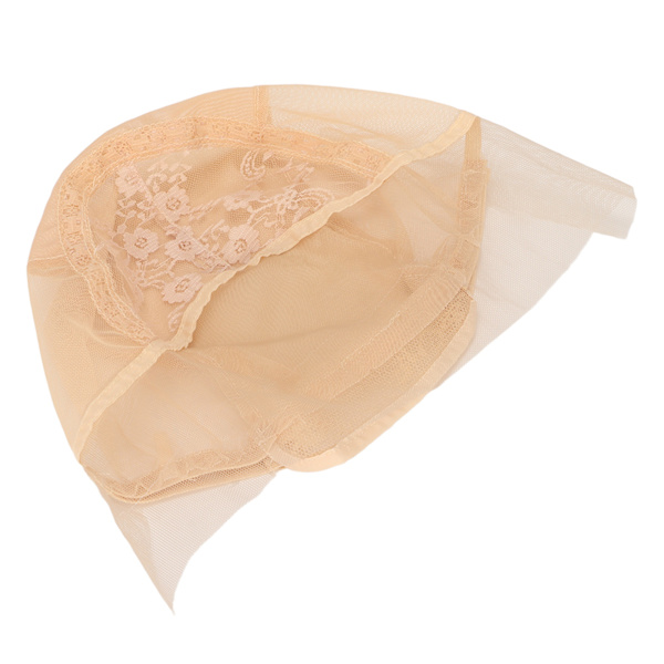 Mesh cap Säädettävä hengittävä nylon Cosplay-meikkiasuihin