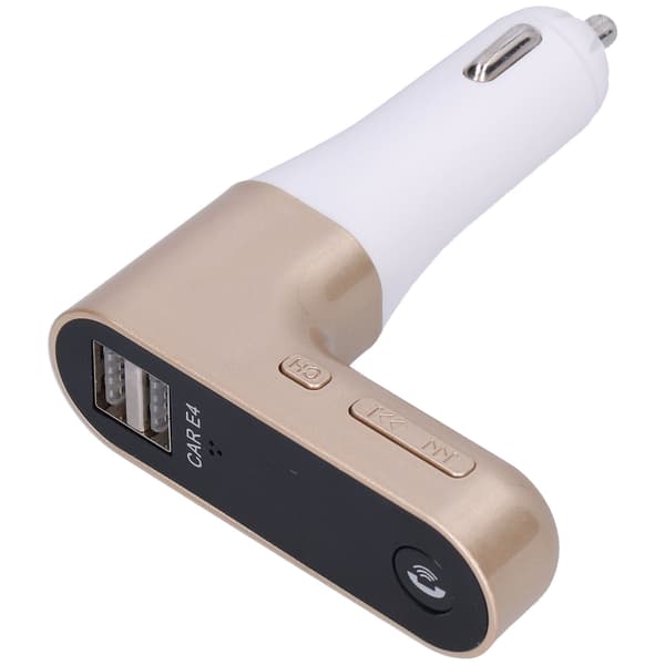 Bluetooth FM-sändare Handsfree-samtal Trådlös Bluetooth-adapter med automatisk avstängningsminnesfunktion för bil