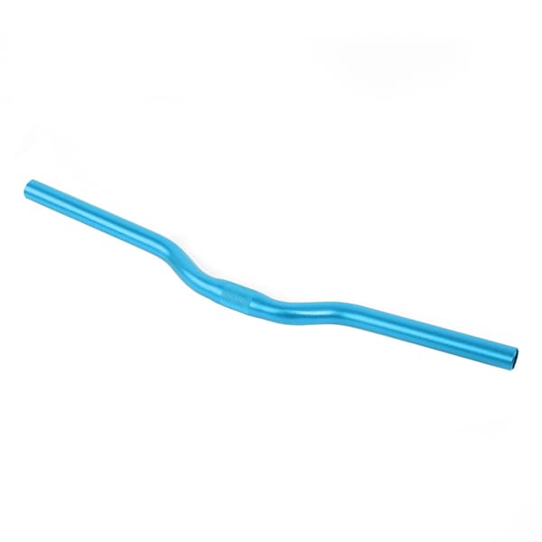 Aluminium Fixed Gear Cykel Landevejscykel Fixed Gear Riser Bar Styr 25.4mm*520mm (blå)