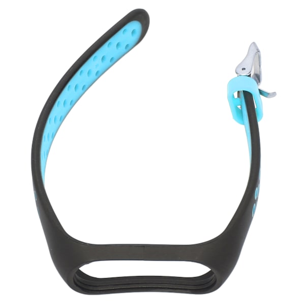Smart armband armband smartklocka handledsband loop armband rem för Xiaomi Mi Band 6 5 NFC(Svart Blå )