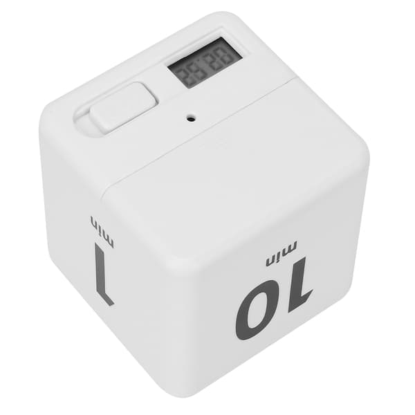 Profesjonell skjønnhetssalong Flip Timer Tidsstyring Kubetimer for studentlæring 1-3-5-10 minutter