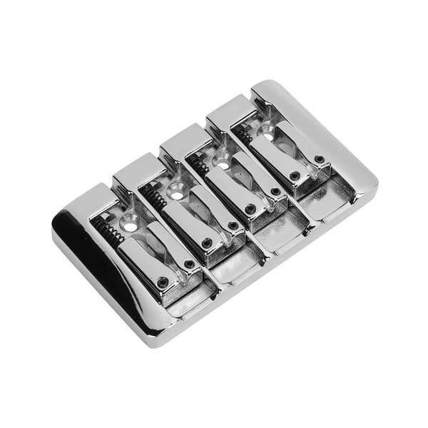 Elektrisk Bas Stall 4 Strängar Metall Bakstycke Instrument Tillbehör Silver BA1012