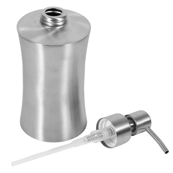 304 Rustfritt Stål Baderom Dusjpumpe Lotion Dispenser Flytende Flaske (400ml)