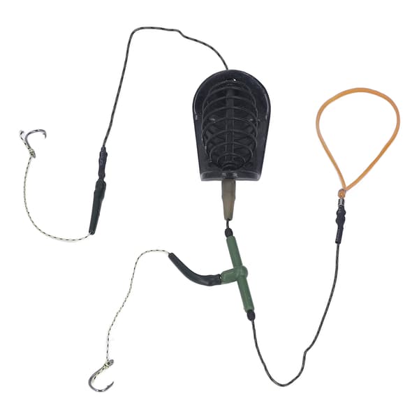 Fiskekrog Stærk Power Bite Cage Effektiv Havfiskekrog med Metalsynk til Karper 50g / 1.8oz