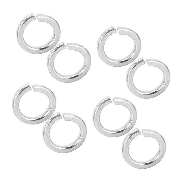 200 stk M8 delte låseskiver 304 rustfritt stål 0,5 tommer ytre diameter festemaskinvare for maskinindustrien
