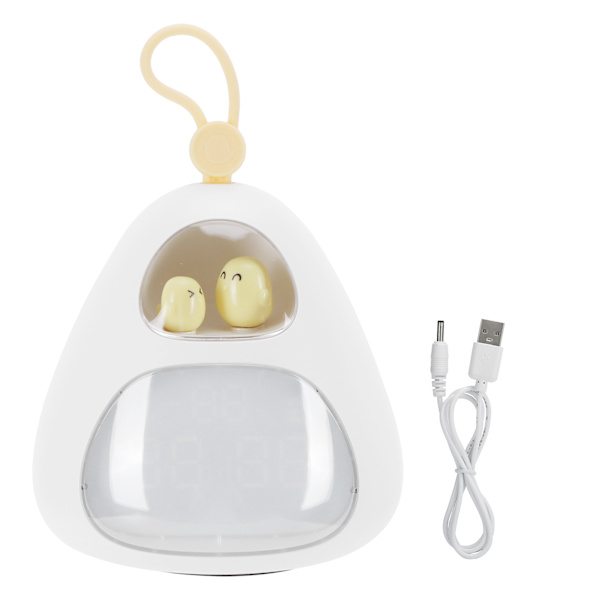LED-yövalo herätyskello USB Bluetooth monitoiminen sarjakuva yöpöytälamppu syntymäpäivälahja