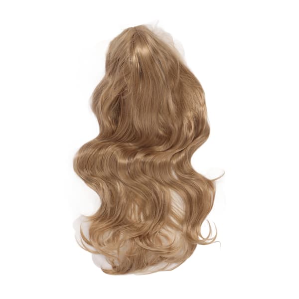 Lång Blond Våg Peruk Mode Vacker Mjuk Lättskött Lockig Peruk för Kvinnor Daglig Festanvändning