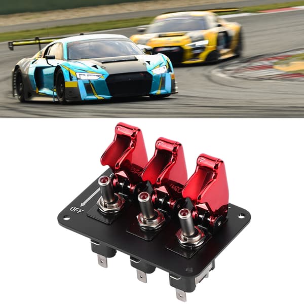 12V 20A Automotive Toggle Combination Switch Racing Ignition Engine Relays Switches Panel til Bil RV