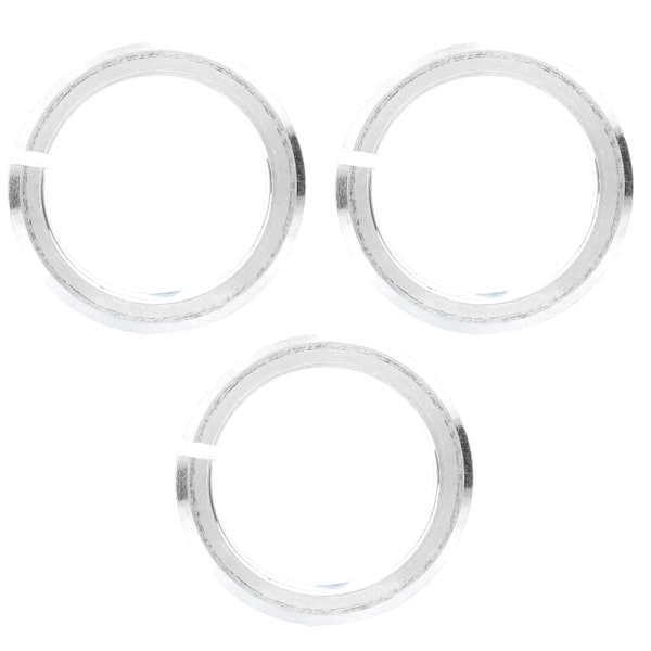 3PCS Aluminum Alloy Bicycle Front Fork Pedal Washer Bearing Headset Spacer 28.6mm