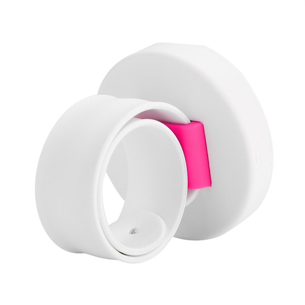 Magnetisk nålepute syoppbevaring håndleddsstropp skrue strikkemagnet nålboks (rosa)