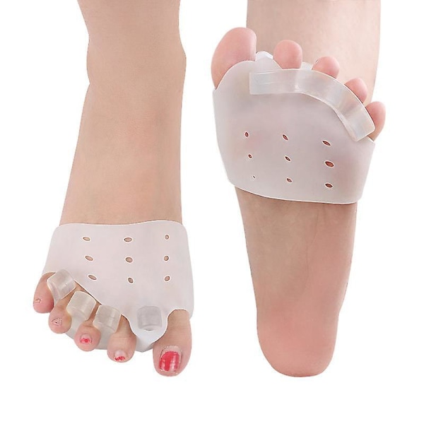 Gel Toe Separators - Metatarsal Pads för att förhindra förhårdnader och dämpa framfoten