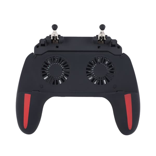 Mobil Spilcontroller med Køleblæser - Stille Drift, Spilgreb, Gamepad, Mobilcontroller Udløser til Telefon H10 Radiator Stik