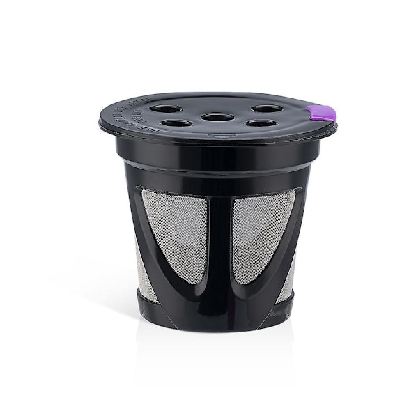 4-pack Återanvändbara K-Koppar för Multistream-Teknik Läcksäkra Rostfritt Stål Mikro-Nät Kaffe Pods