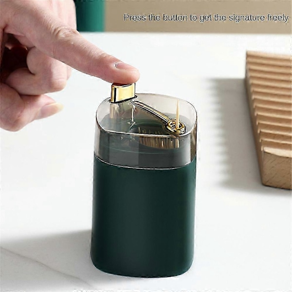 Automatisk Pop Up Tandpetare Dispenser, Lätt Lyxig Tandpetarhållare