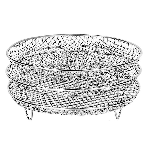 Airfryer Tre Stabelbare Dehydrator Hylder til Gowise Ninja