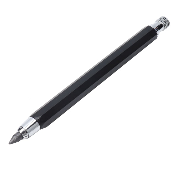 Automatisk blyant rustfrit stål 5,6 mm refill størrelse bærbar mekanisk pen til maling af graffiti