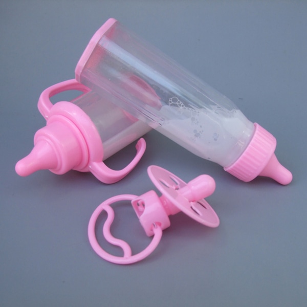 2PCS Magiske Flasker Simulering Flaske Leke Plast Dukke Flasker for Barn