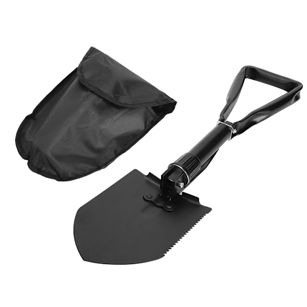 Bærbar sammenklappelig skovl MultiPurpose sammenklappelig spade Entrenching Tool Stor til camping Fritid Klatring Weekend Farm