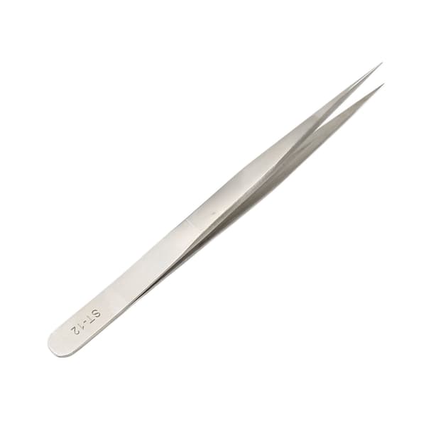 Spids Præcisionspincet Rustfrit Stål Perfekt Justeret Lige Isolerende Pincet til Eyelash Extension