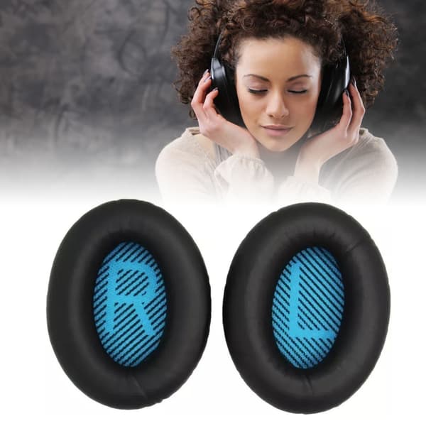 2 stk. Øreputer Profesjonell Erstatning Myke Hodetelefonputer Kompatible for QC15 QC25 QC35 AE2 AE2I AE2W