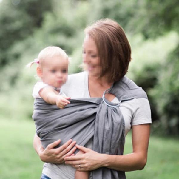4 stk Baby Sling Ringer i aluminiumlegering - bæreringer for nyfødte barn og bæresjal tilbehør