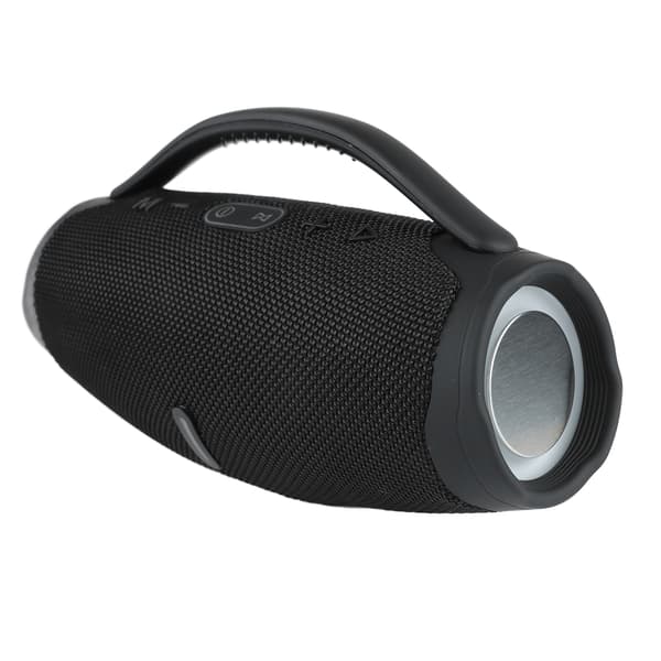 RGB Bluetooth-högtalare Vattentät Lång batteritid Bärbar Trådlös Bluetooth-högtalare för utomhusbruk Svart