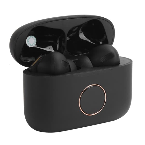 M10 Trådløse Bluetooth-hovedtelefoner ANC Støjreduktion In-Ear Smart Digital Display Høretelefoner Sort