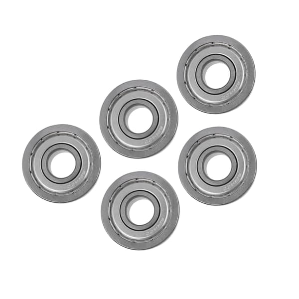5 st flänskullager för transmissionsutrustning, underhållningsrobotar 12x32x10mm / 0,5x1,3x0,4in