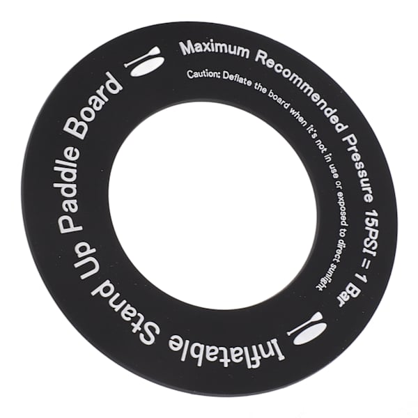 Gasventiladapter packning PVC antisladd gasventiladapterbricka för uppblåsbar surfbräda gummibåt