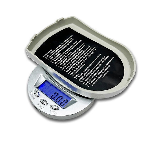 Digital Våg 500g/0.1g Mini LCD Digital Fickvåg Smycken Diamantvåg