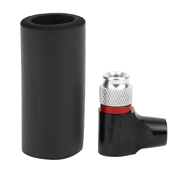 Aluminiumlegering Svart Cykel CO2-däckpump Schrader/Presta-ventil Universal Bärbar Cykelpump Cykelutrustning
