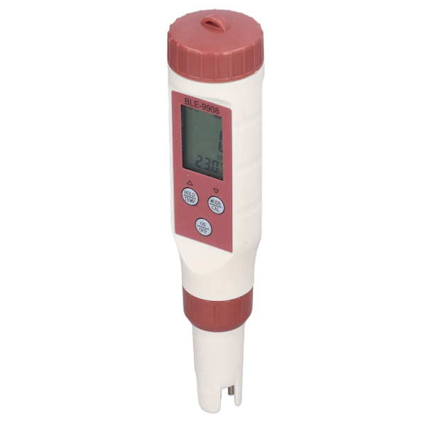 PH-tester - Trådløs BT-forbindelse 4 i 1 PH/TDS/EC/TEMP-måling APP-synkronisering EC-tester