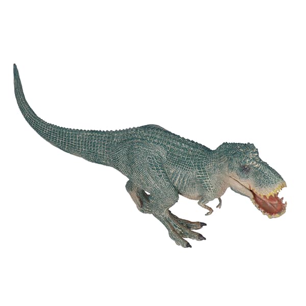Dinosaurlegetøj Realistisk Stor Solid T Rex Dinosaurfigurer Model Legetøj til Børn Småbørn Grøn