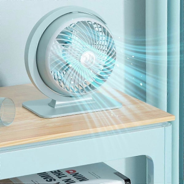 USB Cirkulationsventilator - Cirkulator Elektrisk Kølebordsventilator | Mini Luftkonvektion Lydløs USB Stærk Vind til Kollegium Hjem