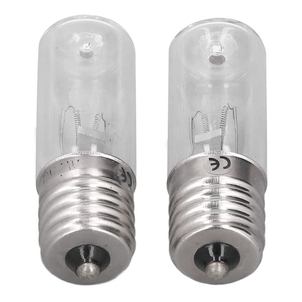 2 stk. kjøleskapsskaplys deodorant middfjerning E17 lampe 10V 3W UVC lyspære