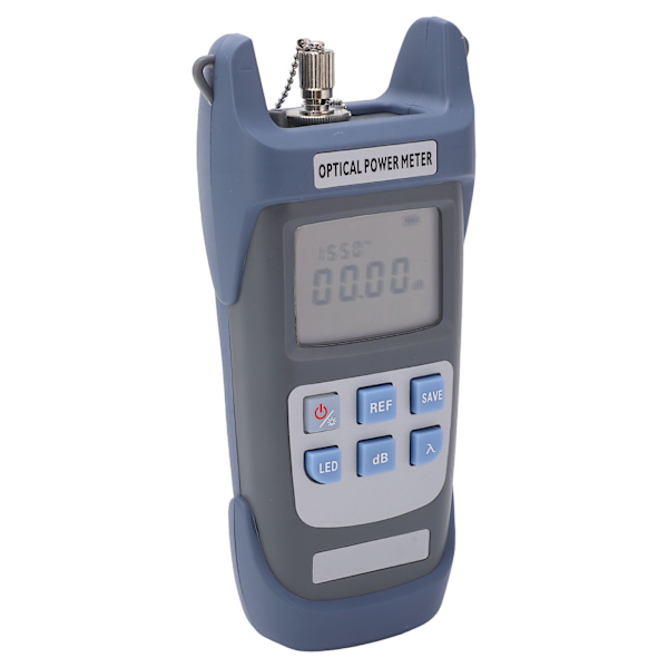 Optisk fiber effektmåler optisk kabeltester ‑50~+26dbm med LED-lys til vedligeholdelse