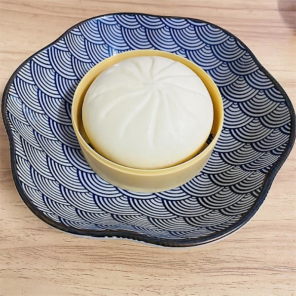 Dumpling Stresslett-leke Squishy Fyllt Bolle Klem Ball Myk Sensorisk Dekompresjon Leke for Avslapping