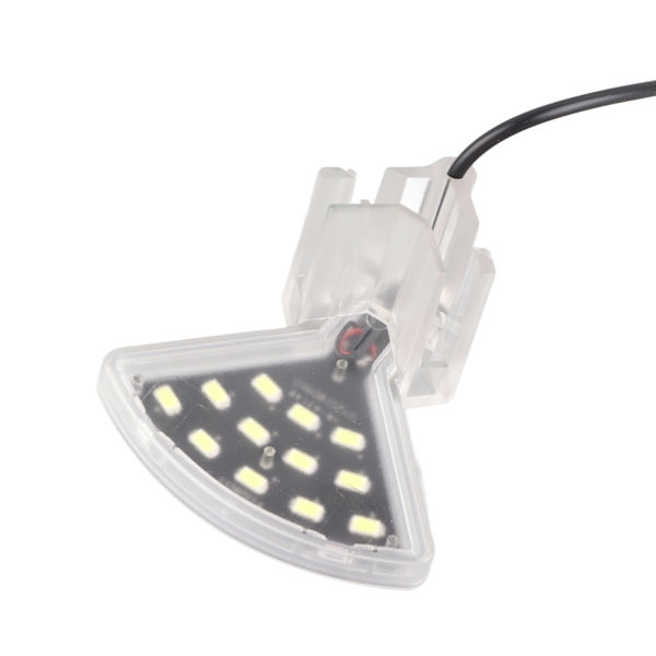 5W LED Akvarielys Dobbelt Række LED Akvarielampe Klemme På Lampe til Akvarium