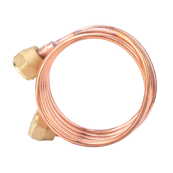 Blødt fleksibelt kobberkapillærrør 2,8 mm G1/4" køledele (1500 mm)