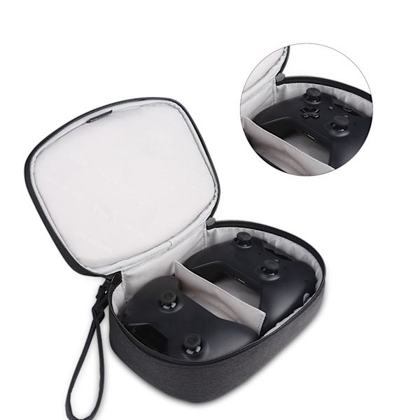 For GSB Game Controller Bag Håndholdt vanntett Ripebestandig Gamepad Beskyttelsesveske for spillkontroller tilbehør 2 24x7x18cm / 9.4x2.8x7.1in