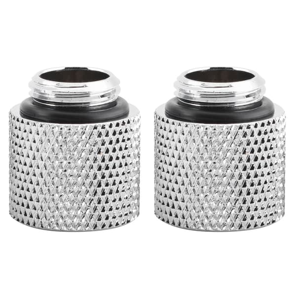 2 stk. Vandkøling G1/4 Han til Hun Forlænger Fitting Adapter Skruesæde (15mm)