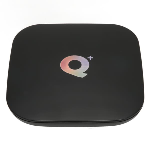 för Android 9.0 TV Box 4GB RAM 64GB ROM Q Plus 4 Core Stöder 3D 6K 2.4GHz WiFi USB 3.0 Intelligent TV Box 100‑240V US-kontakt