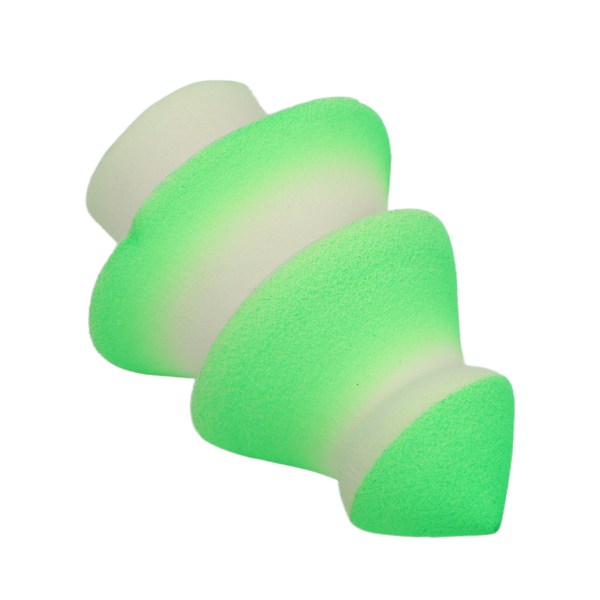 2st jul sminksvamp Sned näsa Shadow Brush Set Mjuk Portabel Ansiktsskönhetssvampar Borste