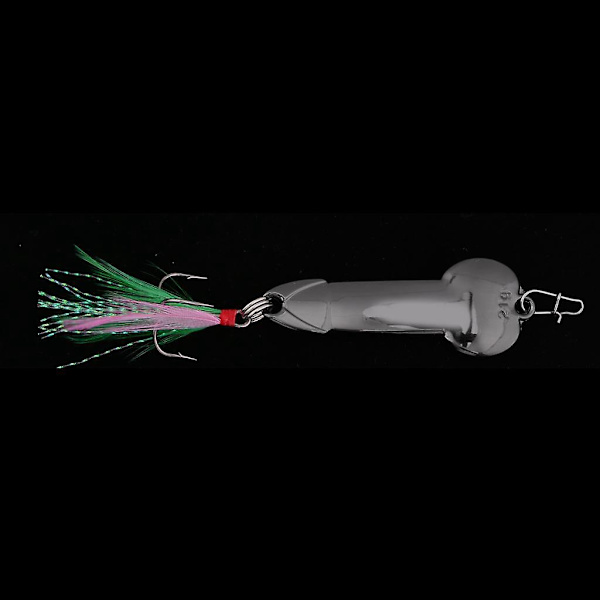 3 x Skeddrag Fiskedrag Spinnare Metall VIB Hårda Paljetter Drag Diskantkrok 21g