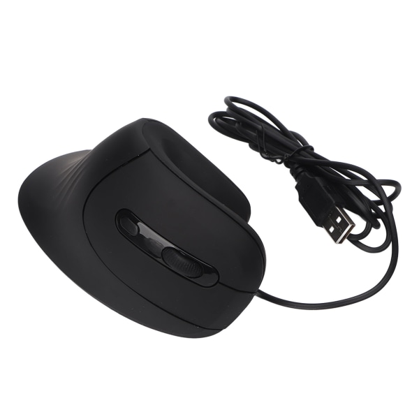 Kabelansluten vertikal mus 6 knappar 800‑1200‑2400‑3200 DPI USB trådbunden vertikal ergonomisk mus för spelkontor