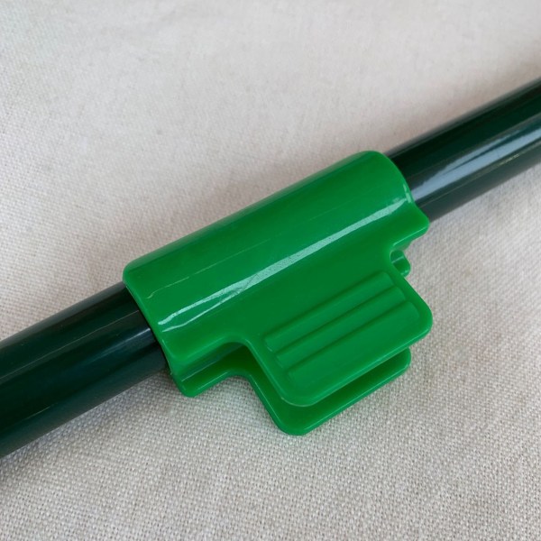 Växthusklämmor för växter Stödande trädgårdshögar Plastnät Ringklämma Ram Shadow Mesh Bar Clip C